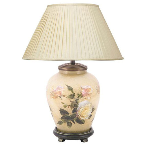 Jenny Worrall Rose on Gold Small Lamp