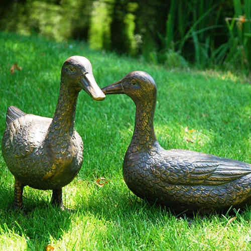Pair of Ducks Garden Ornament