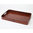 Large Brown Leather Oblong Coffee Table Tray