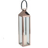 Med Shiny Copper S/Steel Storm Lantern