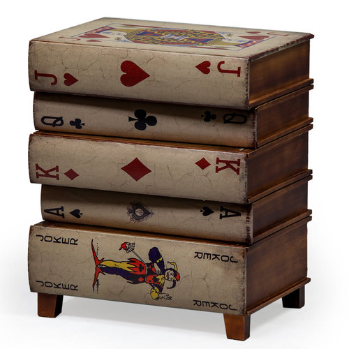 Playing Cards Small Side Table