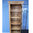 Industrial Style Tall Wooden Shelving Cabinet With Door