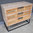Wood Rattan Wicker 3 Drawer Storage Chest