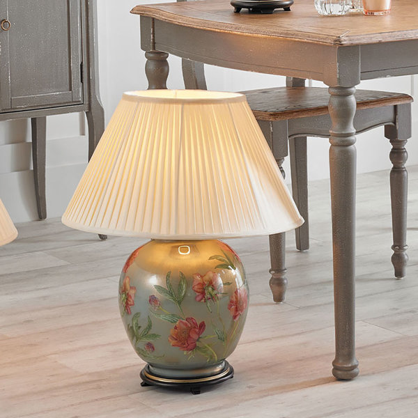Jenny Worrall painted beautiful table lamps