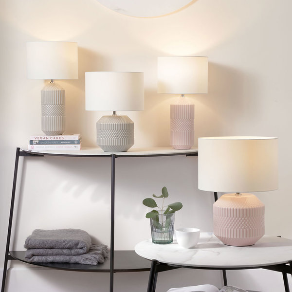 View our beautiful collection of table lamps for bedrooms and hall