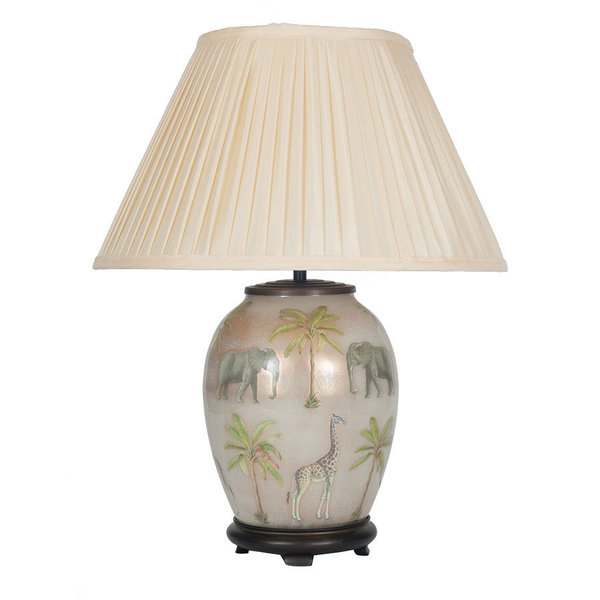 Jenny Worrall Medium Oval Safari Table Lamp