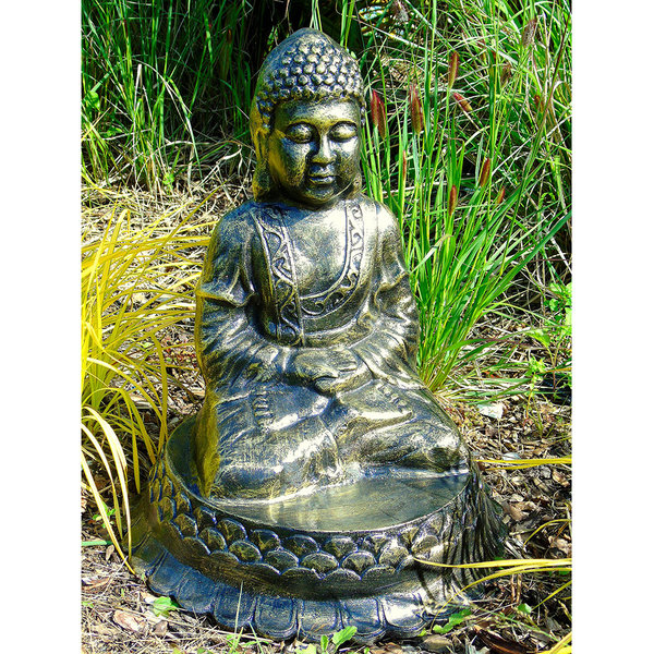 Praying Buddha Garden Sculpture